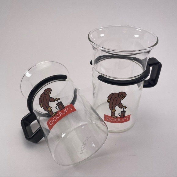 Bodum Bistro Mugs Monkey with French Press Graphics - Picture 8 of 12